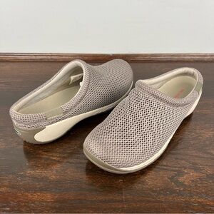 Merrell Slip On Clogs Womens Encore Breeze 4 Breathable Shoes Size 11 Green Tan